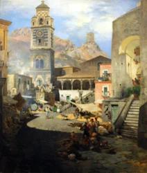Tedesco: Mercato di Amalfi