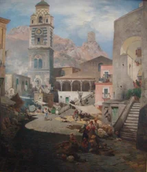 Tedesco: Mercato di Amalfi