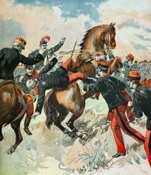 La morte del generale Theophile Ferron