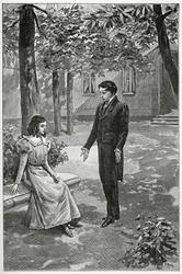 Victor Hugo dichiara il suo amore ad Adèle Foucher, XIX secolo