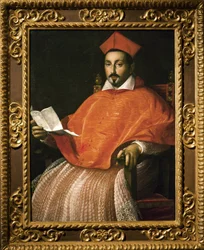 Ritratto del Cardinale Scipione Borghese di Ottavio Leoni