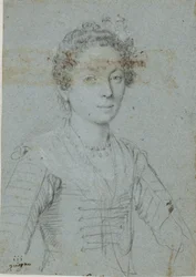 Ritratto di una donna, mezzo busto