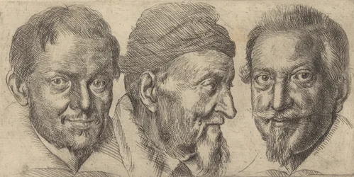 Tre ritratti che forse rappresentano Camillo Graffico, Ercole Pedemonte e Antoni..., ca. 1620-30