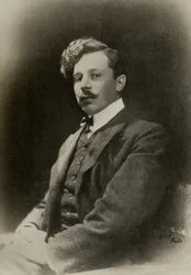 Ritratto del pittore francese Abel Faivre ( 1867