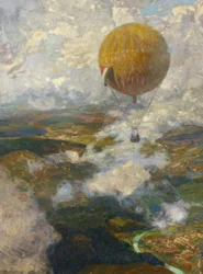 In mongolfiera sopra i Vosgi