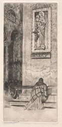 Incisioni di Venezia: San Marco, XIX secolo