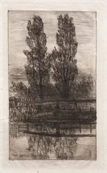 Pioppi, Giardino Reale, Schleissheim, 1879