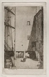 Nave ed elevatore, 1878