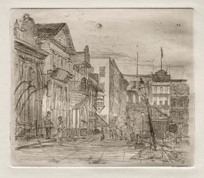 Angolo sud-ovest, Piazza Pubblica, Cleveland, 1878
