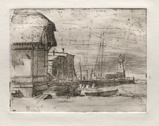 Molo Ovest, 1878