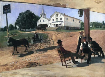 Hotel di Ella, Richfield Center, 1885