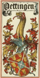 Gli stemmi delle case principesche tedesche: Öttingen
