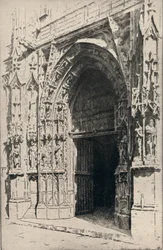 Ingresso della Chiesa di St Merri, 1915