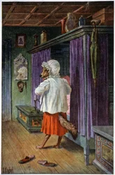 Il lupo si traveste da nonna, c.1910
