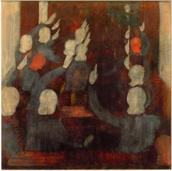 Mani alzate (Risposte). Schizzo