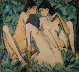 Tre donne in un bosco