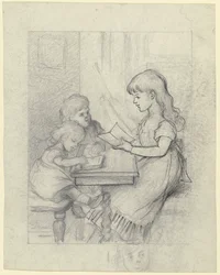 Scena scolastica inscenata