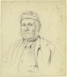 Ritratto del vecchio mugnaio di Streatley (?)