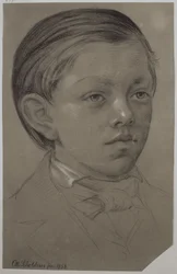 Ritratto infantile di Wilhelm Amandus Beer
