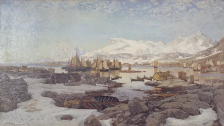 Giorno di primavera a Lofoten