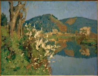 Primavera (paesaggio fluviale)