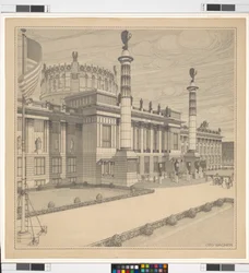 Casa della gloria (San Francisco o Washington D.C.), prospettiva