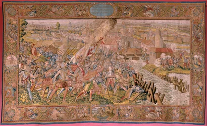 Arazzo fiammingo. Serie Trionfi e battaglie dell