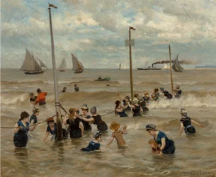 Bagno al mare, 1876