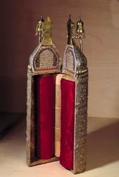 Arte Ottomana (Israele): Rotolo della Torah e la sua custodia