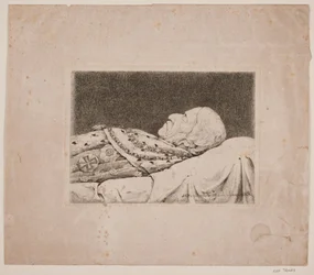 Federico VI in lit de parade