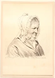 Fru Anneken Marie von Würden f. Sponum, suocera di H.E. Freund