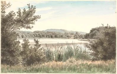 Il lago dei cani a Møn