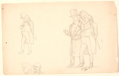 Caricatura dei fratelli Ørsted