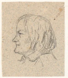 Ritratto di profilo di Thorvaldsen