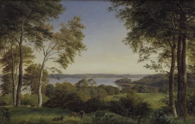 Veduta sul lago Skarre