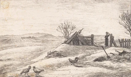Paesaggio invernale a Vejby