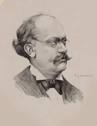 Ritratto del compositore Charles Lecocq 1832-1918