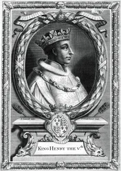 Enrico V, Re d