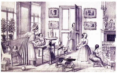 Stanza dei bambini, inizio XIX secolo
