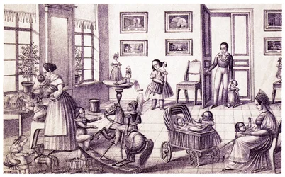 Stanza dei bambini, inizio XIX sec.