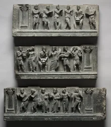 Rilievo bacchico, Pakistan, Gandhara, area di Buner, primo periodo Kushan (AD 1-320)