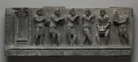 Rilievo bacchico, Pakistan, Gandhara, area di Buner, primo periodo Kushan (1-320 d.C.)