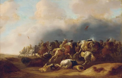 Uno scontro di cavalleria