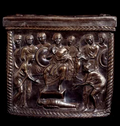 Arte paleocristiana: reliquiario d