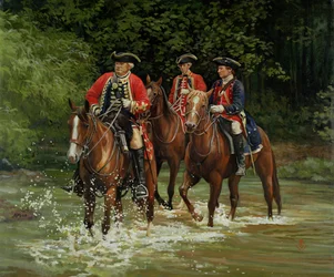 Spedizione del 1755, 2011 (olio su tela)