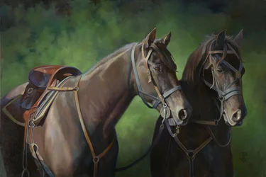 Partner silenziosi, 2011 (olio su tela)