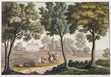 Casa di George Washington a Mount Vernon, Virginia, USA
