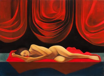 I tre ricordi, 2016 (olio su pannello di legno)