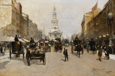 The Strand, Londra, 1888