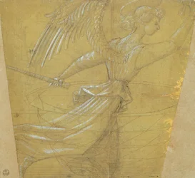 Studio di calice con angelo